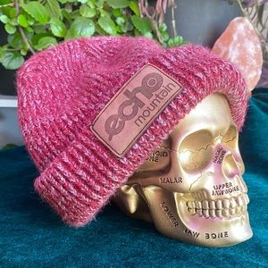 Echo Mountain red knit cap